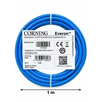 Corning Everon UTP 4 Pair Cat6 Blue 1 Meter Patch Cord