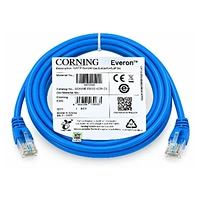 Corning UTP 4 Pair Cat6 Blue 2 Meter Patch Cord